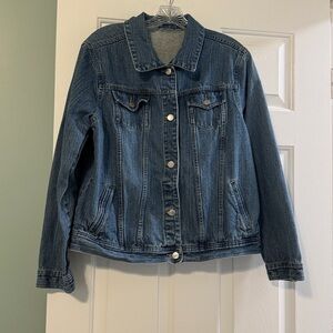 Classic Women's Blue Denim Jacket